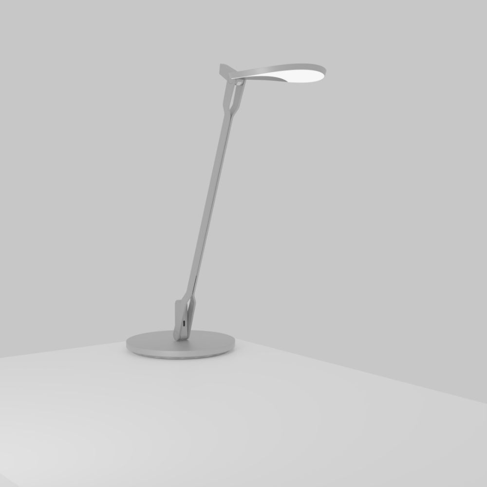 Koncept Lighting SPY-SIL-PRA-DSK Splitty Pro Gen 2 Desk Lamp, Silver